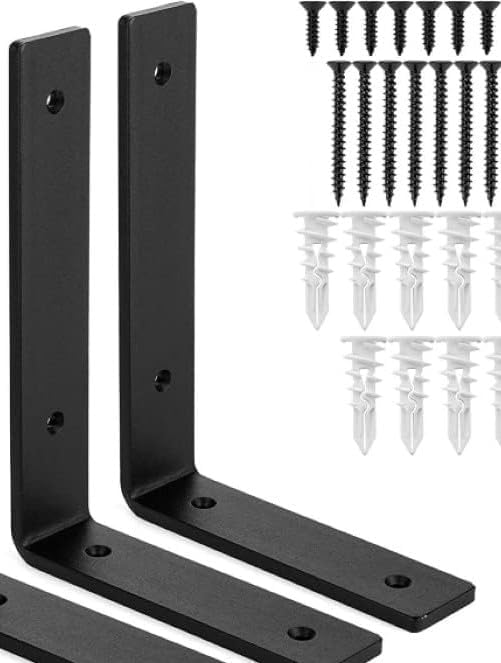 Duvar Rafı Destek Ayakları, Güçlü Raf Tutucu L Demiri