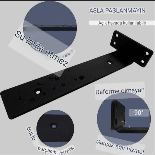 Raf Tutucu Braket - 15 Cm