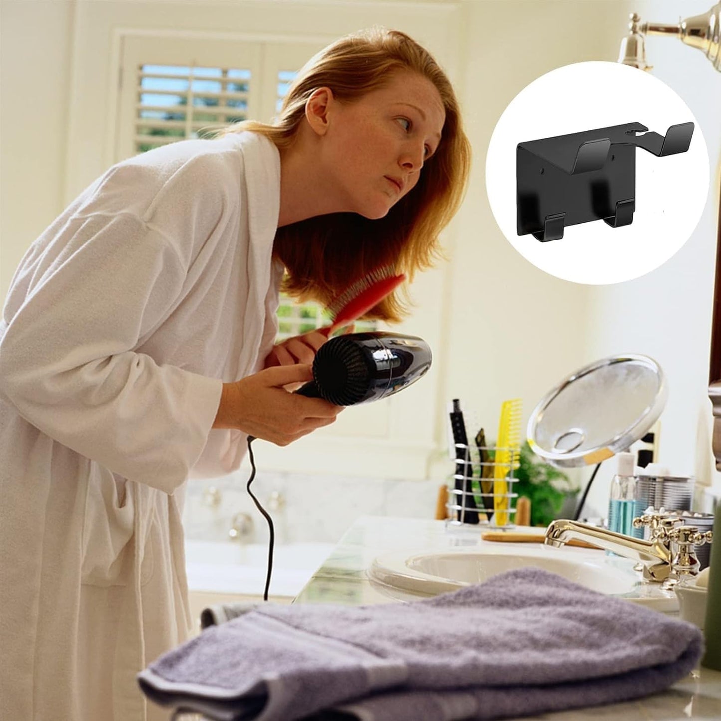 Saç Kurutma Makinesi Tutucu