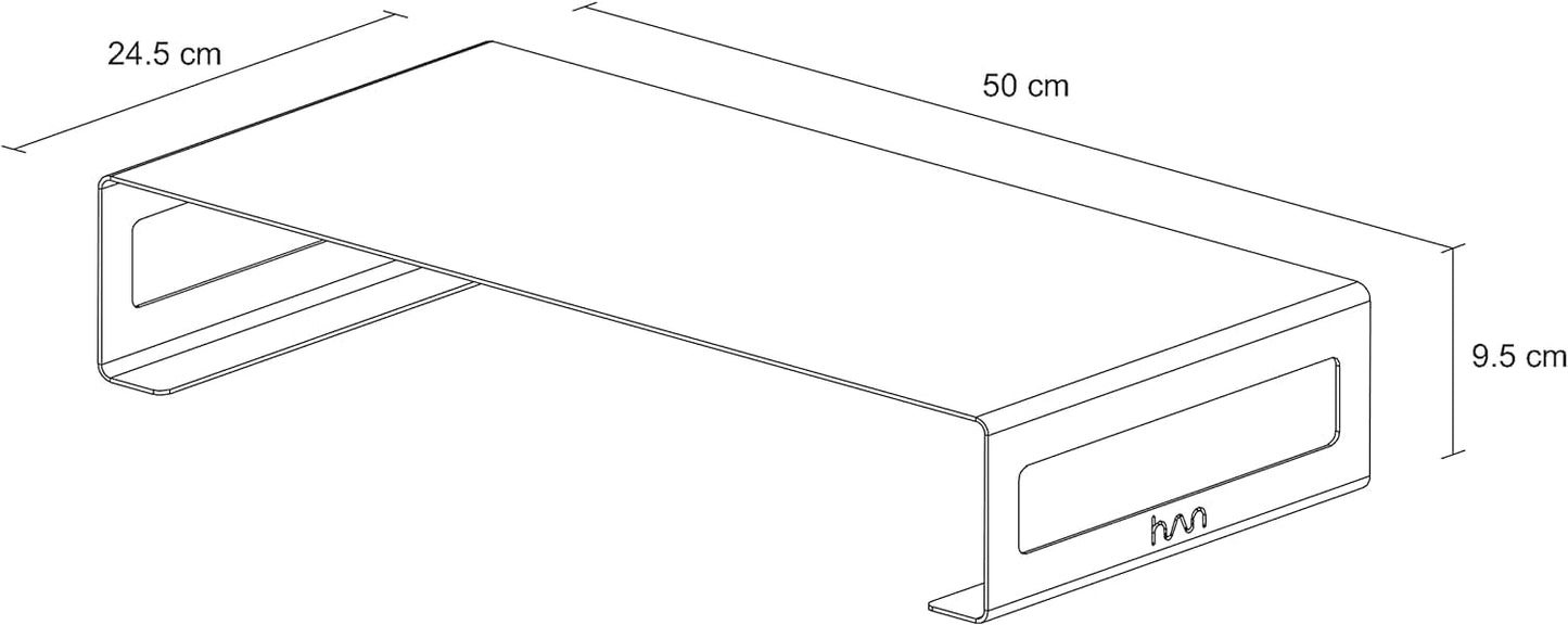 Siyah Monitör Stand