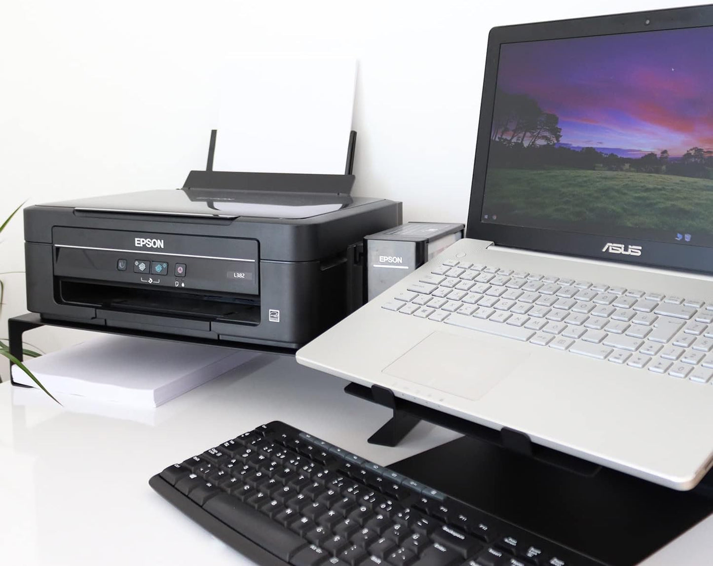 Siyah Monitör Stand