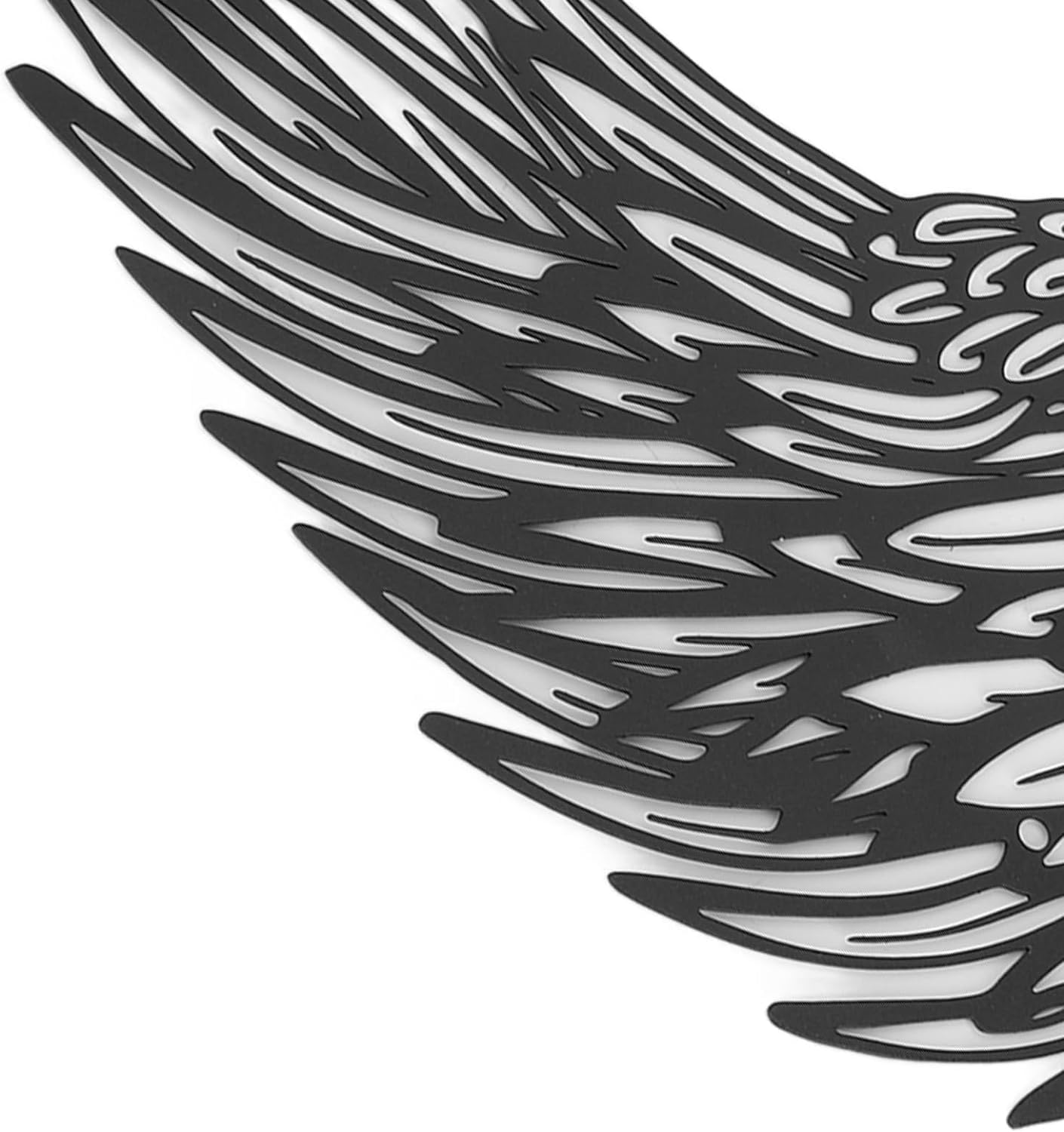 Metal Melek Kanatları Duvar Dekor