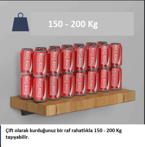 Raf Tutucu Braket - 15 Cm