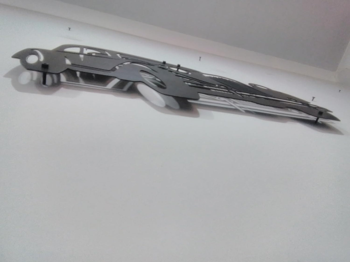 Vintage Araba Metal Duvar Dekoru